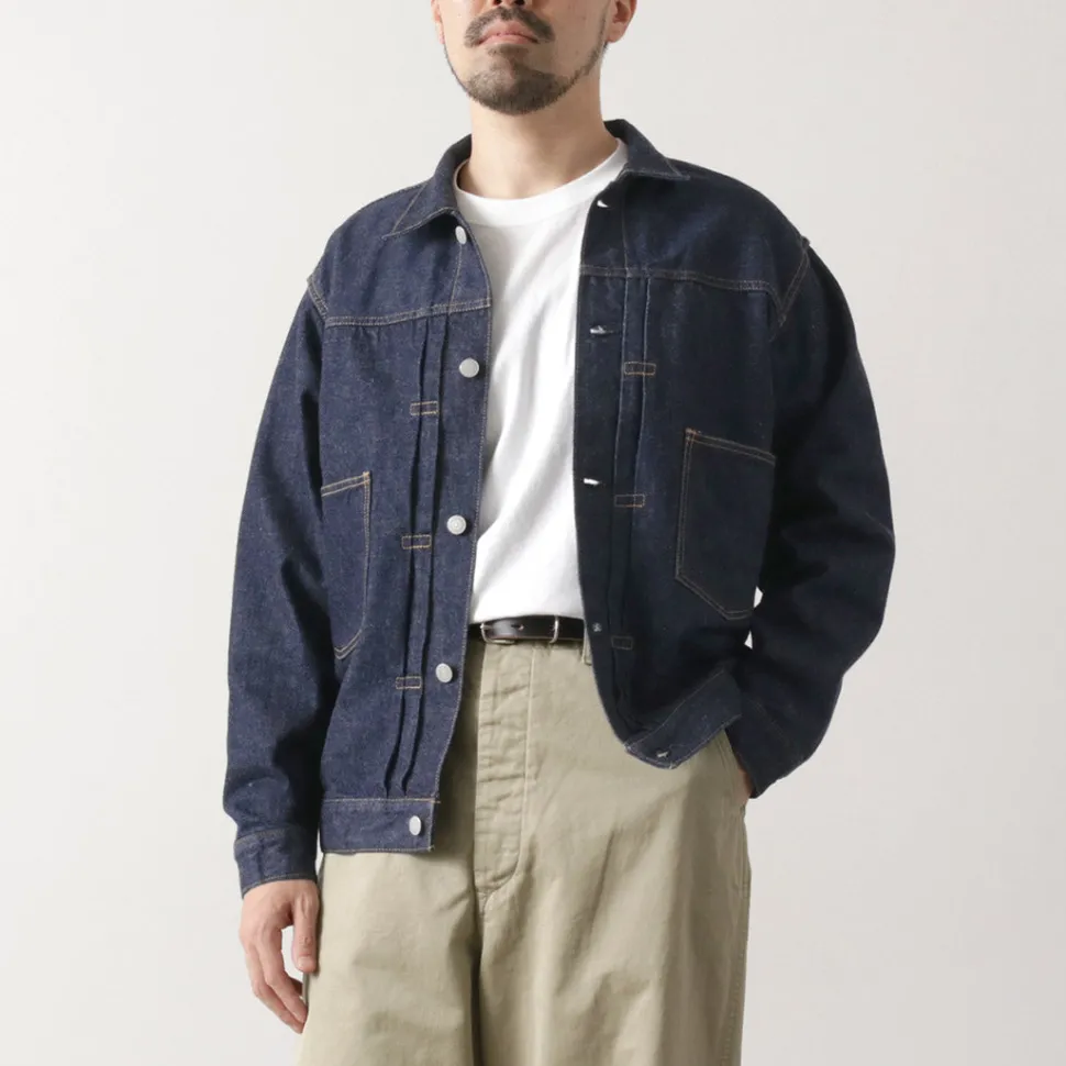 ORDINARY FITS / 2nd Type Denim Jacket One-washed