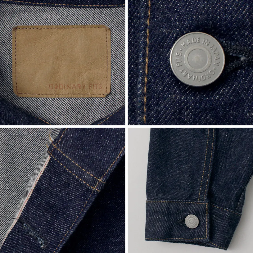 ORDINARY FITS / 2nd Type Denim Jacket One-washed