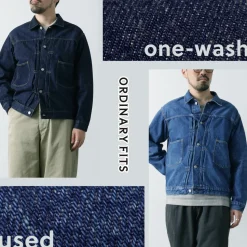 ORDINARY FITS / 2nd Type Denim Jacket One-washed