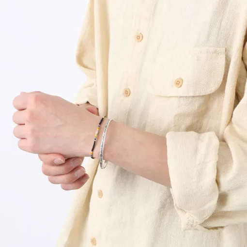 PHADUA / Karen Silver Bangle / 1439