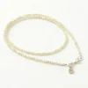PHADUA / Mother of Shell 2mm Cut Beads Necklace/Anklet