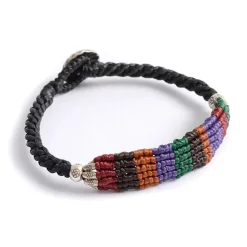PHADUA / Multi-stripe Braid Wax Cord