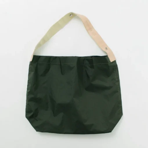 PHADUA / Ripstop Nylon Leather Sack/Shoulder Bag