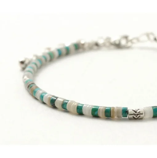 PHADUA / Turquoise and Shell Anklet