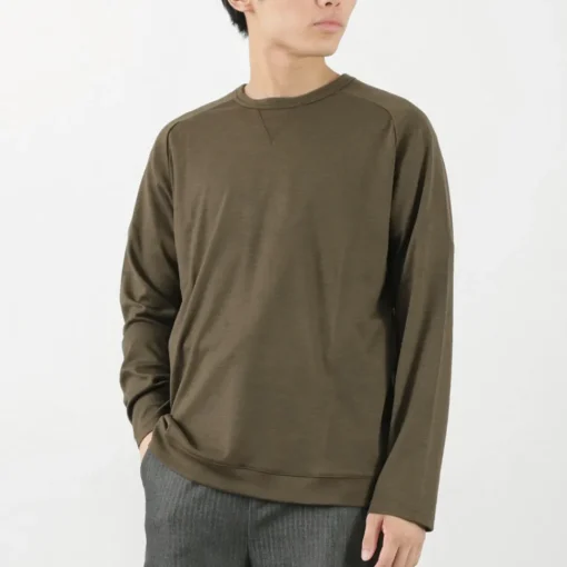 RE MADE IN TOKYO JAPAN / Dress Wool Knit Crew Neck