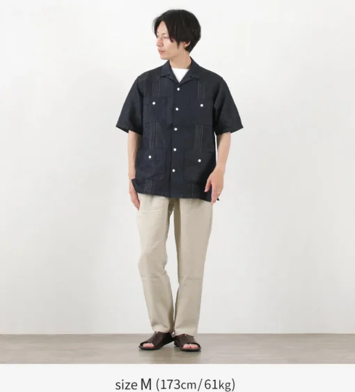 RE MADE IN TOKYO JAPAN / French Linen Tucked Pants