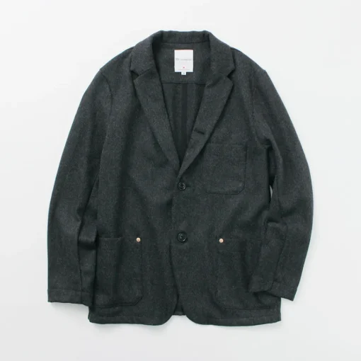 RE MADE IN TOKYO JAPAN / Wool Cashmere Kersey Coverall Jacket