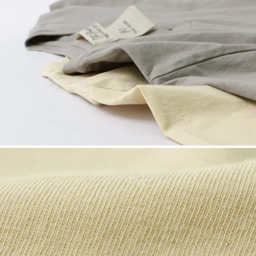 REMI RELIEF / LW processed V-neck T-shirt