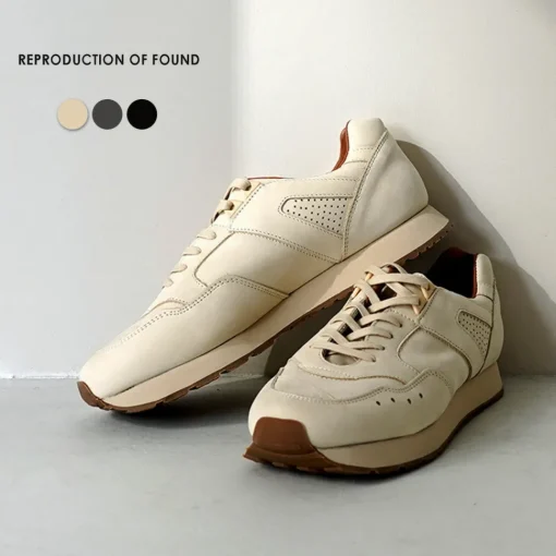 REPRODUCTION OF FOUND / French Trainers Italian Nubuck Leather