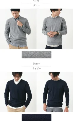 ROCOCO / Italian Extra Fine Merino Wool 14GG High Gauge Knits