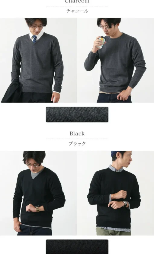 ROCOCO / Italian Extra Fine Merino Wool 14GG High Gauge Knits