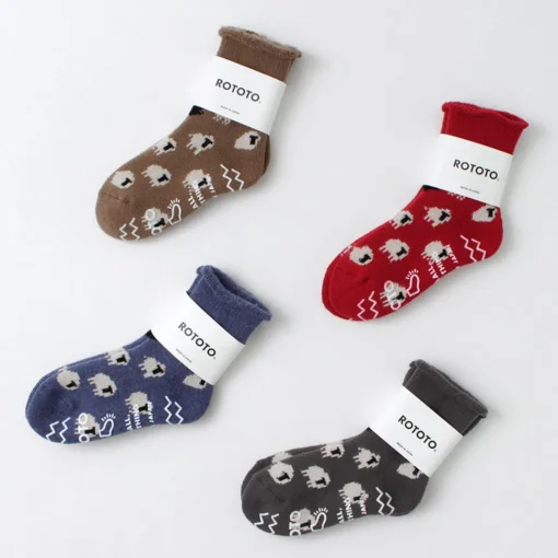 ROTOTO / Pile Room Socks Sheep
