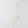 ROTOTO / R1461 linen cotton ribbed socks