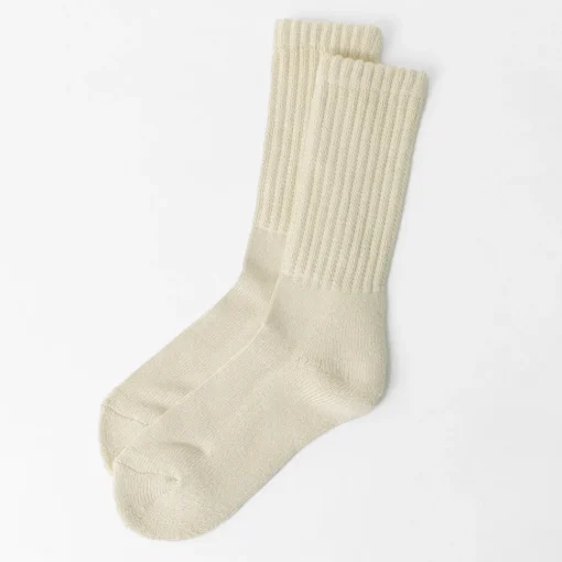 ROTOTO / R1334 Loose pile crew socks