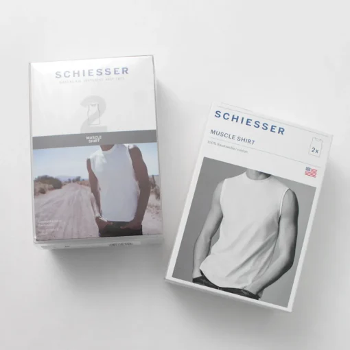 SCHIESSER / American Sleeveless 2 Pack T-Shirt