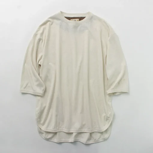 SLOW HANDS / Hemp Cotton Crew Neck T-Shirt