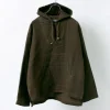 SLOW HANDS / Triple gauze Mexican parka