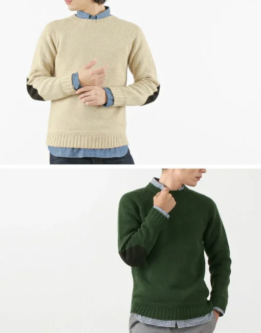 SOGLIA / LANDNOAHBritish Wool Crewneck Sweater