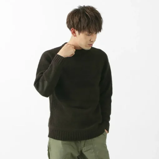 SOGLIA / LANDNOAHBritish Wool Crewneck Sweater