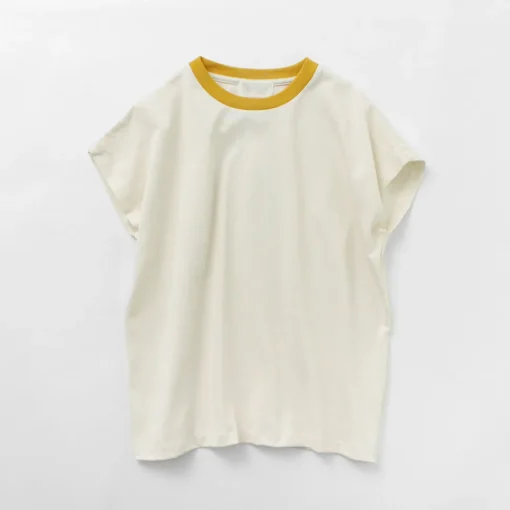 SOGLIA / Open Ended French Sleeve T-Shirt Solid