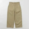 UNIVERSAL OVERALL / Heritage T/C Volume Trousers STONE CARVERE