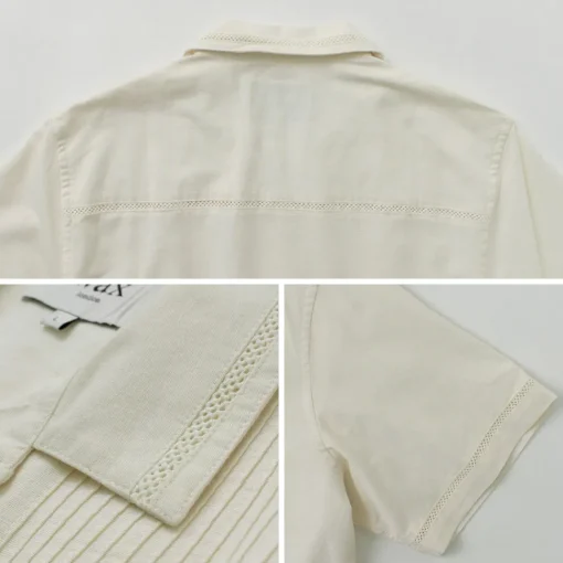 WAX LONDON / Newton Pintuck shirt