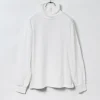 YONETOMI NEW BASIC / NEW BASIC GARMENT DYE T-SHIRT TURTLE NECK