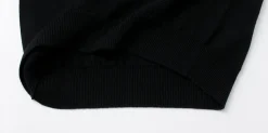 YONETOMI NEW BASIC / Rigid Cashmere Knit Pullover Garment Dyed