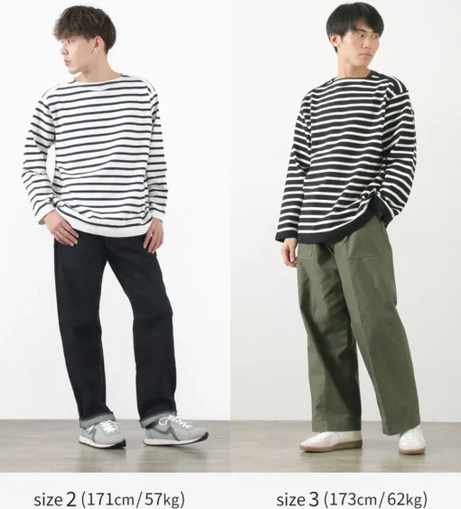YONETOMI NEW BASIC / Wave Cotton Basque Knit Pullover