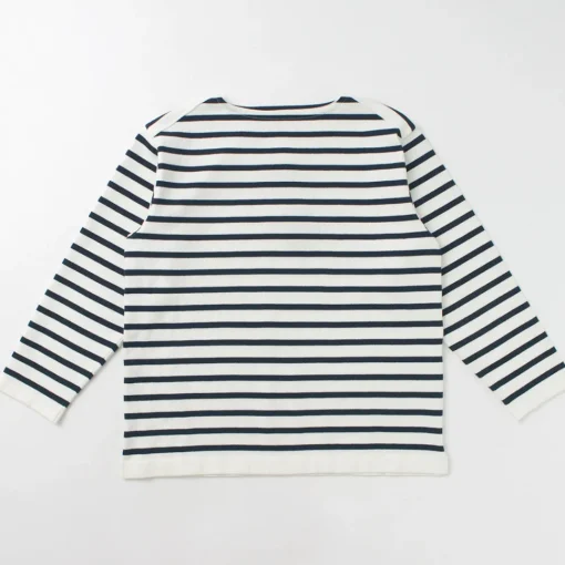 YONETOMI NEW BASIC / Wave Cotton Basque Knit Pullover